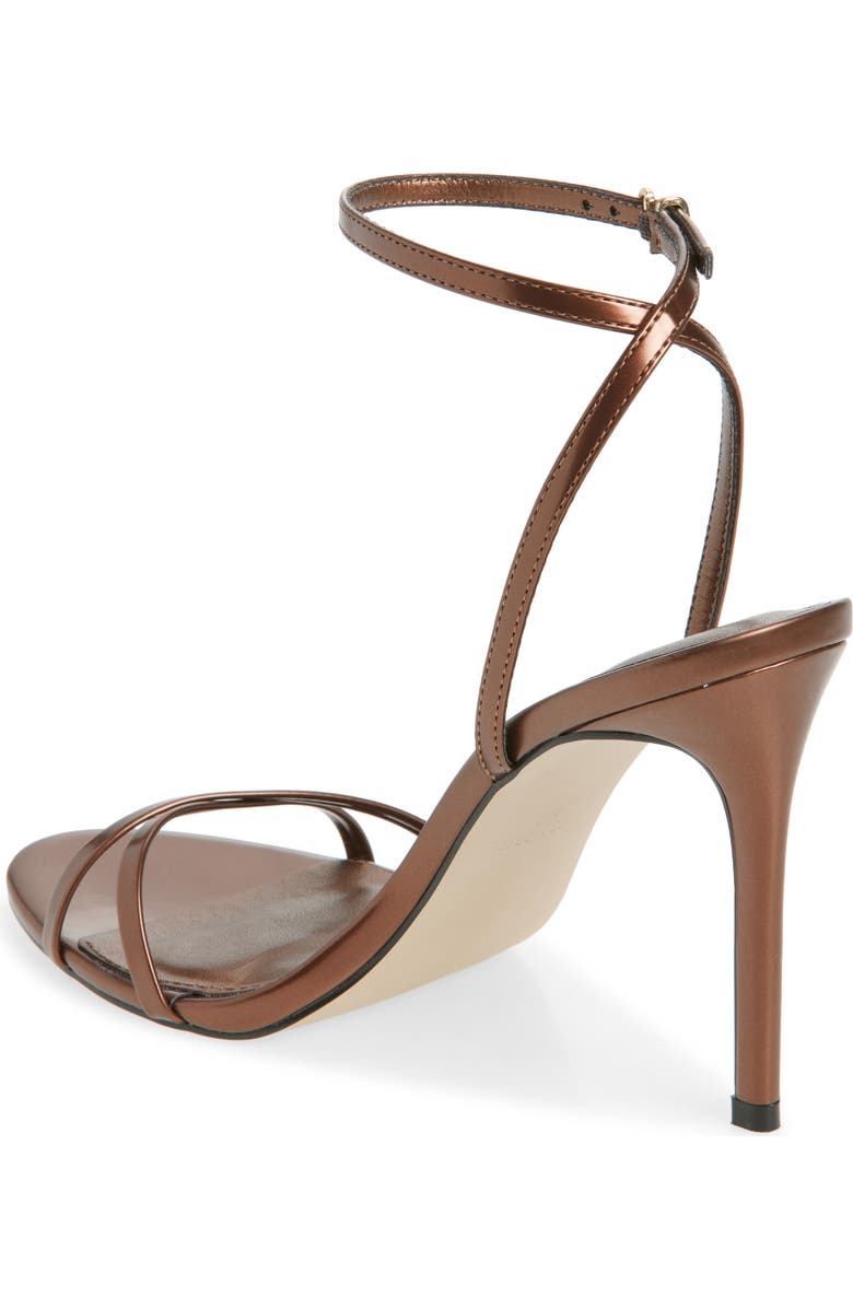 Steve Madden Ankle Strap Stiletto Sandal, Alternate, color, Topaz Pearl