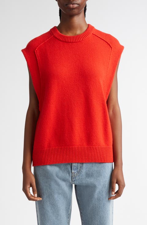 Mari Boxy Wool & Cashmere Sweater