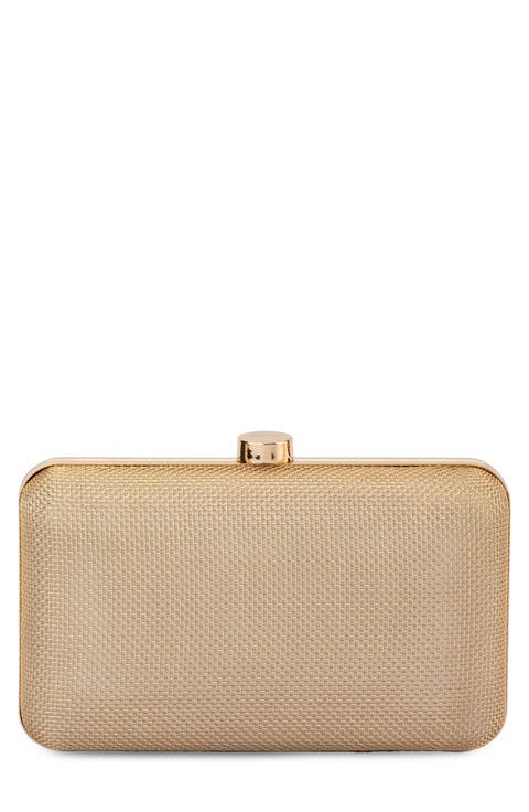 Jen Mesh Frame Clutch