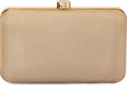 Olga Berg Jen Mesh Frame Clutch