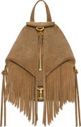 Rebecca Minkoff Mini Julian Fringe Suede Convertible Backpack