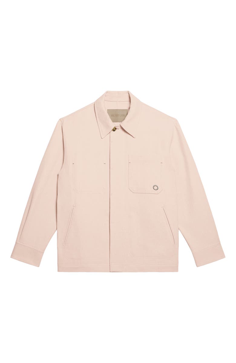 Helmut Lang Sailor Cotton Button-Up Overshirt, Alternate, color, 