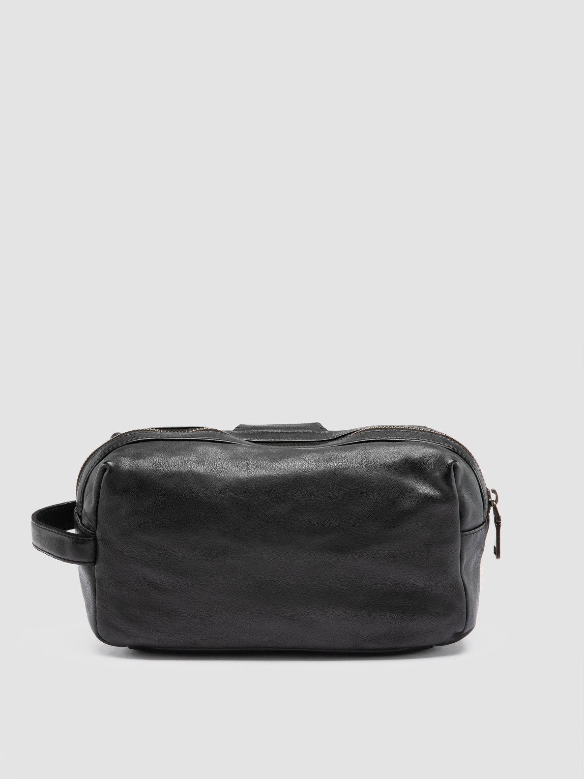 Officine Creative Helmet Beauty Bag, Alternate, color, Black