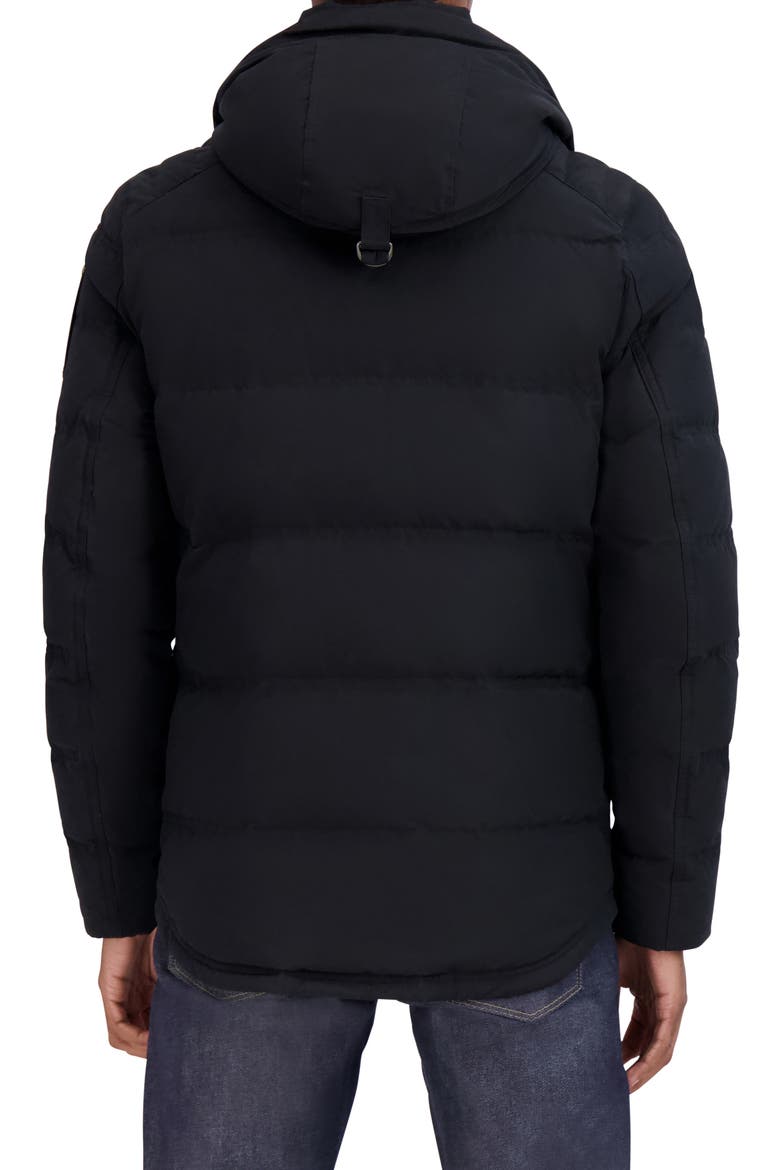 Humber Cotton Blend Down Jacket, Alternate, color, BLACK