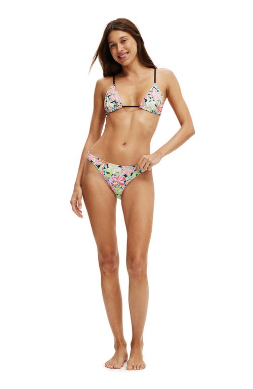 COTTON ON BODY MICRO SLIDER TRIANGLE BIKINI TOP 