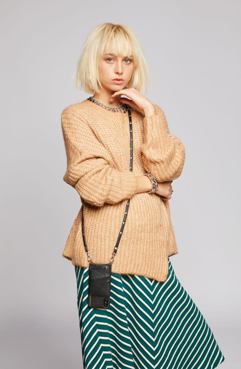 Bandolier Sarah iPhone X/Xs Crossbody Case, Alternate, color, 