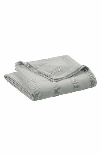 Vellux Textured Cotton Throw Blanket