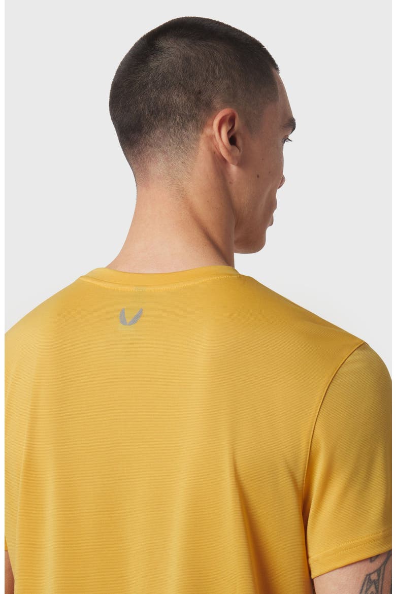Polartec Delta Training Tee, Alternate, color, Amber