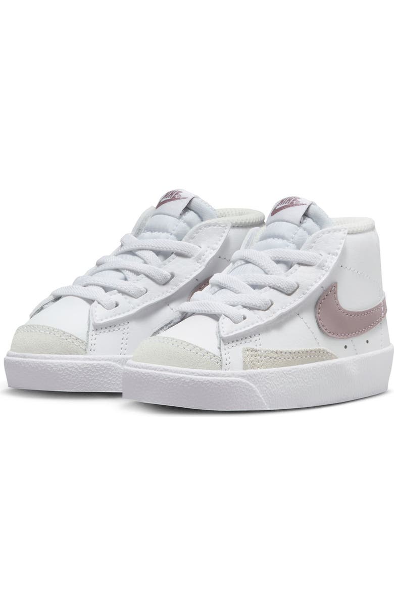 Nike Kids' Blazer Mid '77 Sneaker, Main, color, White/ Violet Ore/ Phantom