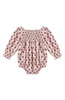 Cora Blush Flower Switt Dot Bodysuit