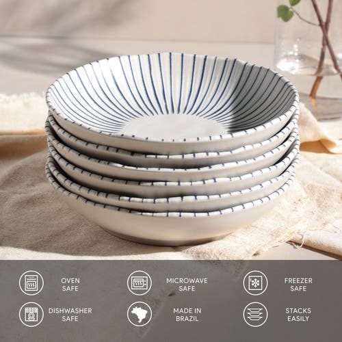 Porto Brasil Salad Bowl Set Of 6