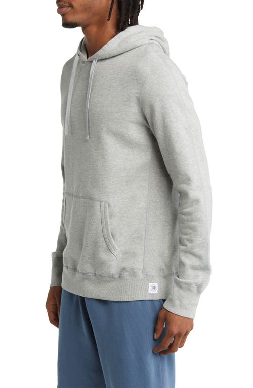 Reigning Champ Classic Fit Handcrafted Midweight Terry Hoodie In Gray