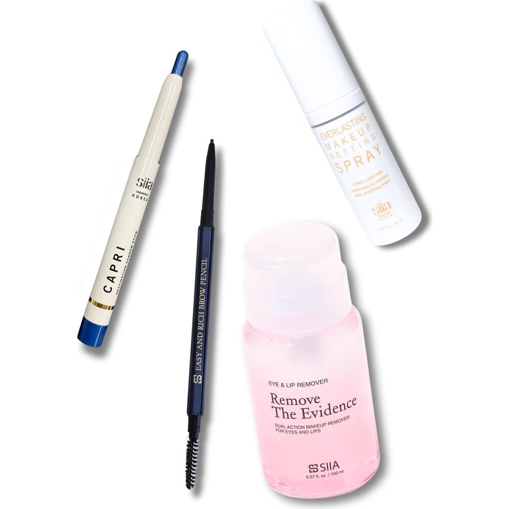 Siia Cosmetics 4-pc. Eye Perfect Set Collection In Blue