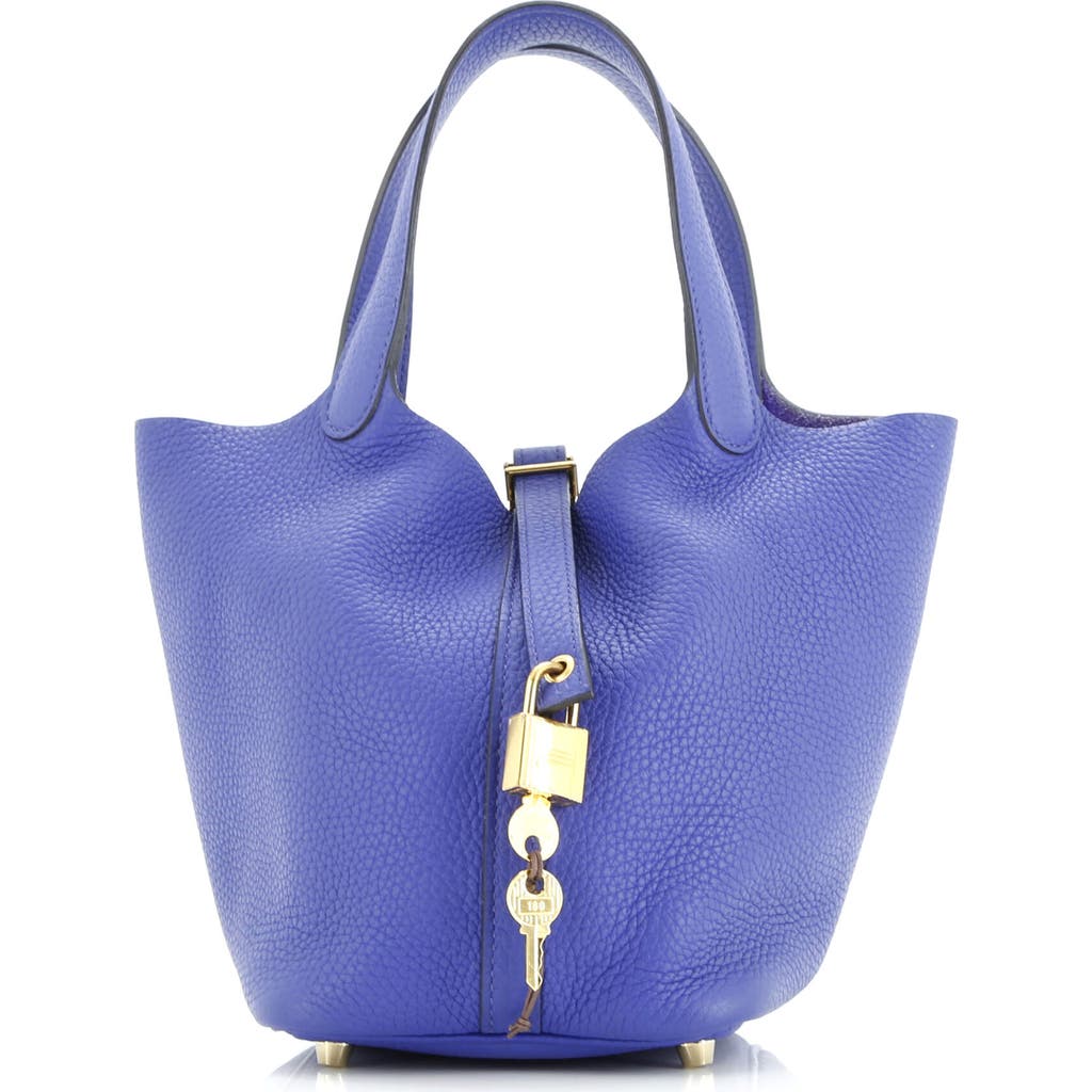 Pre-owned Hermes Hermes Picotin Lock Bag Clemence Pm