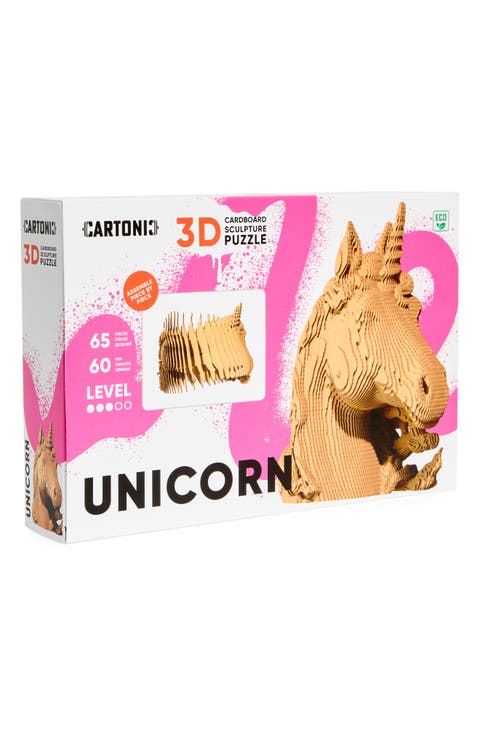 3D Cardboard Sculpture Puzzle