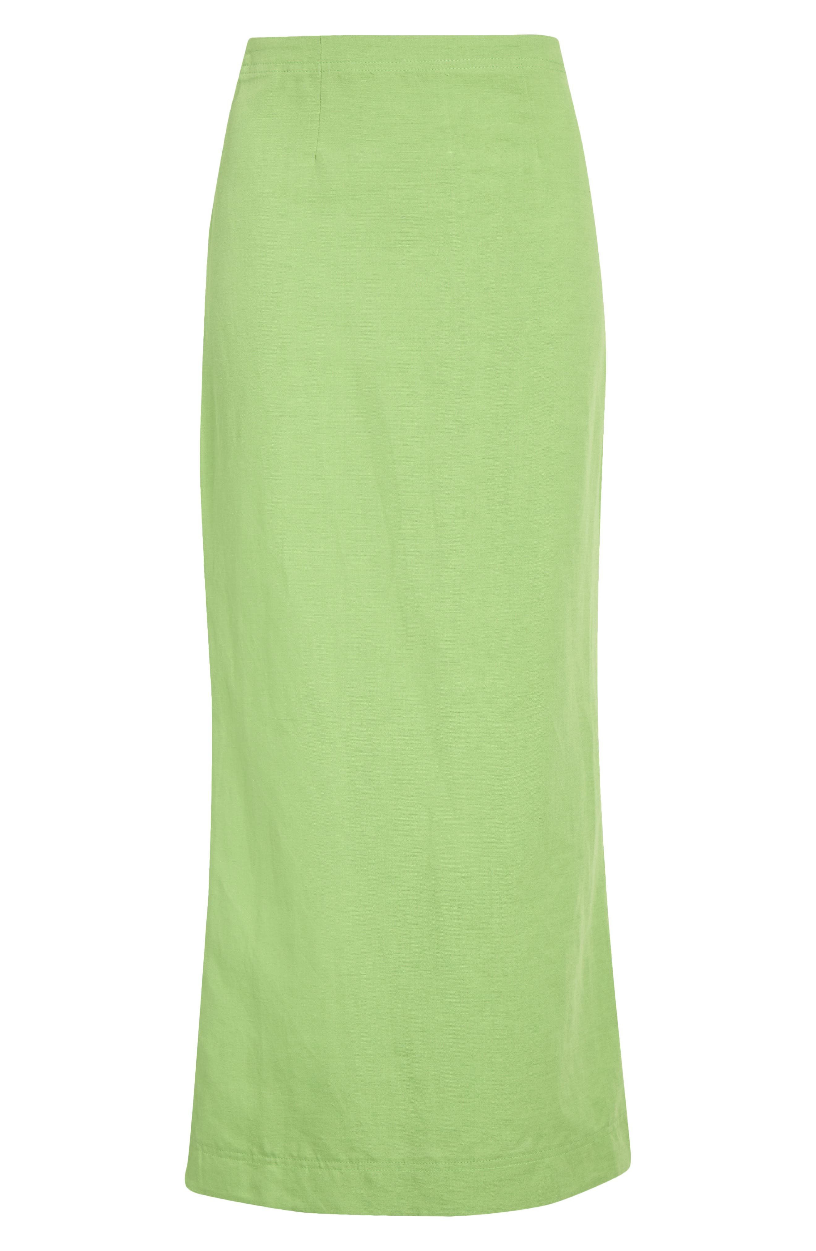 Mia Topstitch Detail Skirt - image 3