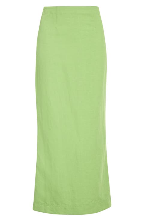 Mia Topstitch Detail Skirt