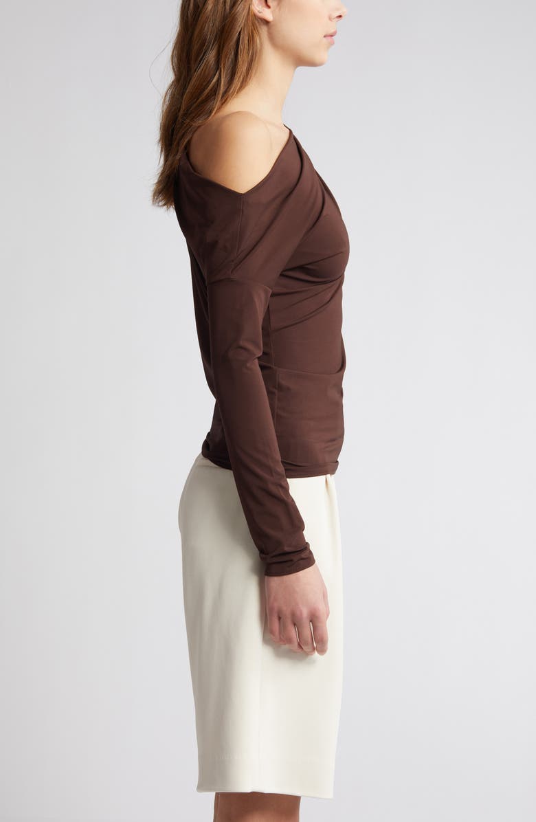rag & bone Anya One-Shoulder Knit Top, Alternate, color, 