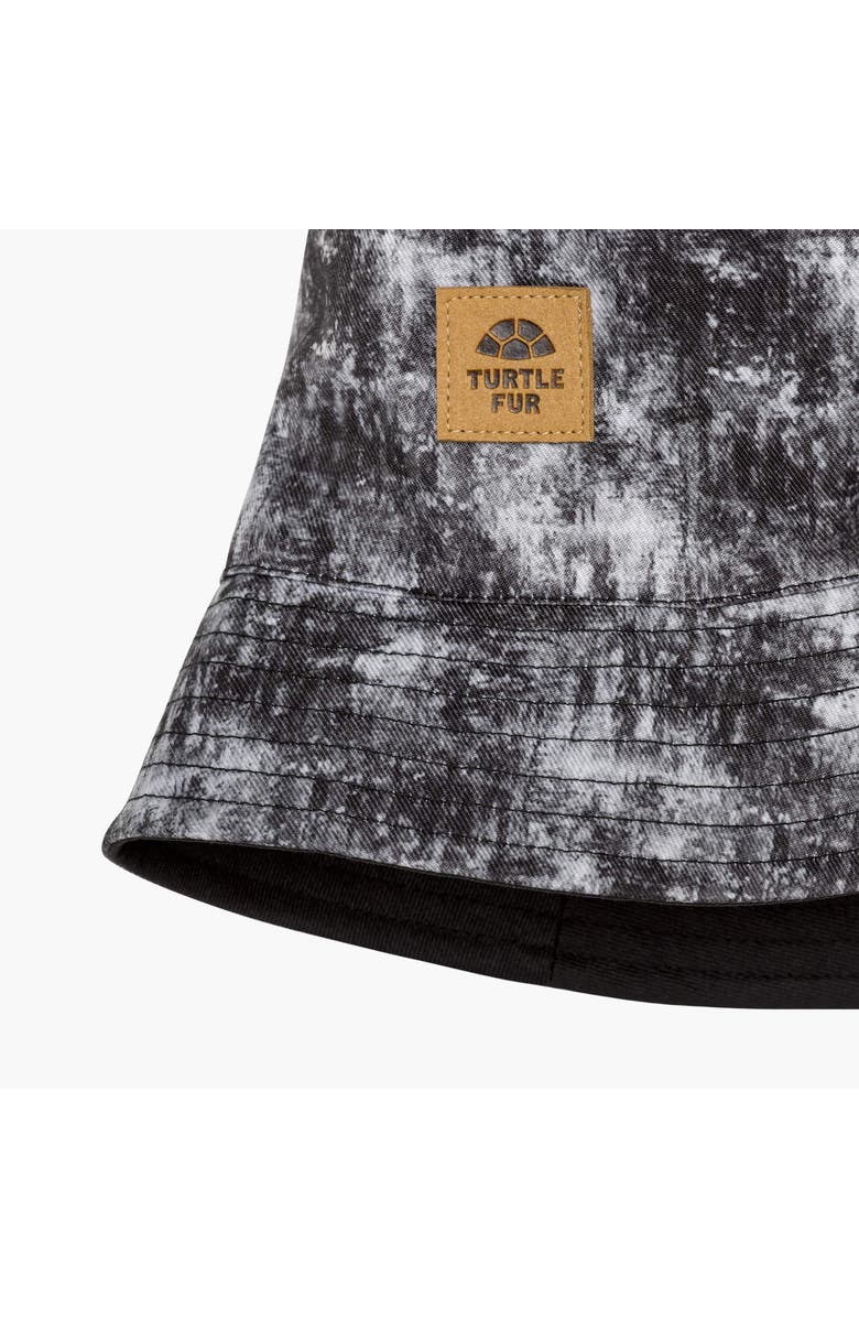 Turtle Fur Drifter Reversible Bucket Hat, Alternate, color, Carbon Copy