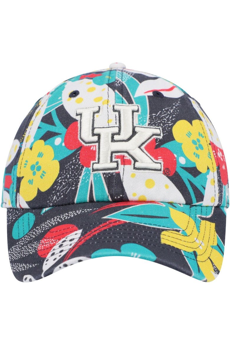 Women's '47 Charcoal Kentucky Wildcats Plumeria Clean Up Adjustable Hat, Alternate, color, Charcoal