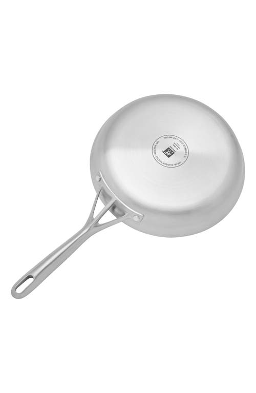 Zwilling Motion Stainless Steel 10-inch Fry Pan In Silver