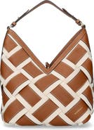 MASCARO Large Criss Cross Top Strap Bag