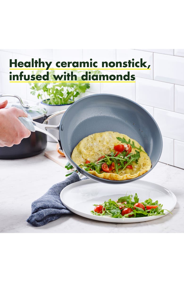 GreenPan Valencia Pro 11-Inch Anodized Aluminum Ceramic Nonstick Fry Pan, Alternate, color,