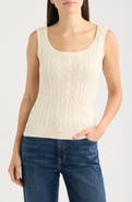Lauren Ralph Lauren Cable Knit Sweater Tank