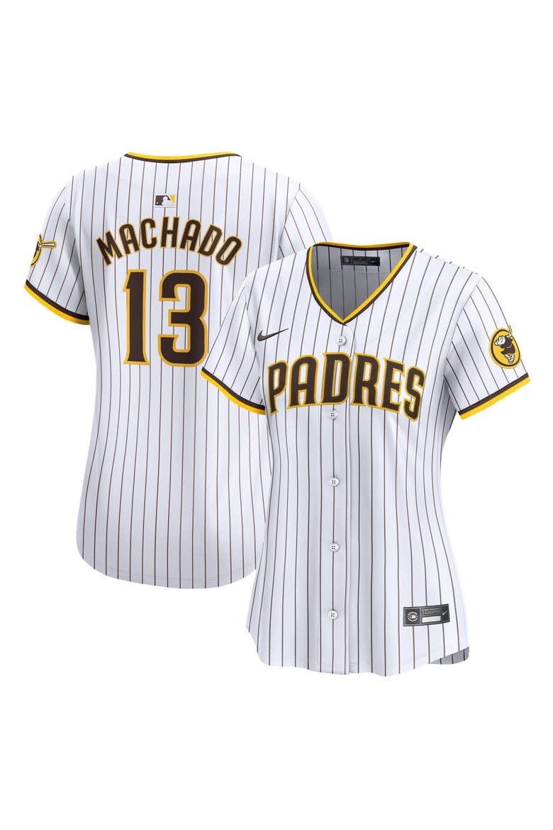 Women's Nike Manny Machado White San Diego Padres Home Limited Player Jersey, Alternate, color, White