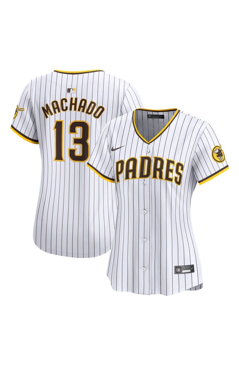 Nike Women's Nike Manny Machado White San Diego Padres Home Limited Player Jersey, Alternate, color, White