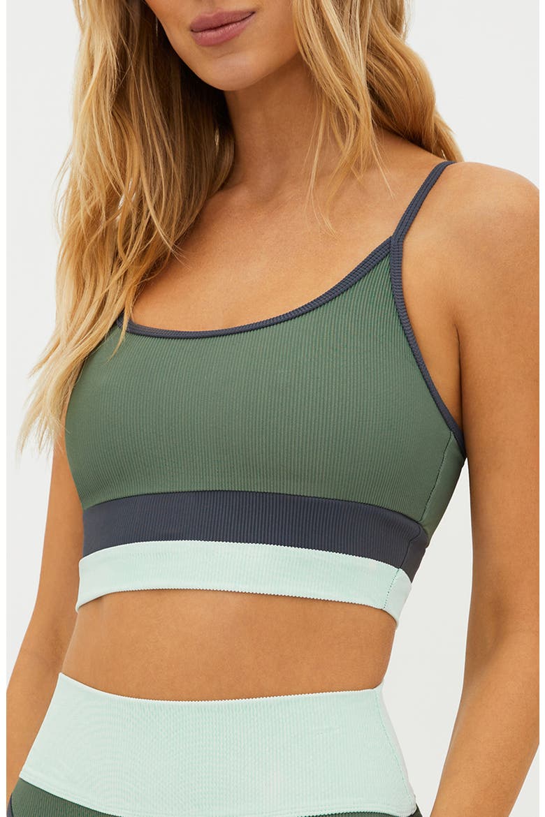 Eva Rib Colorblock Bikini Top, Alternate, color, PALM PARADISE COLORBLOCK