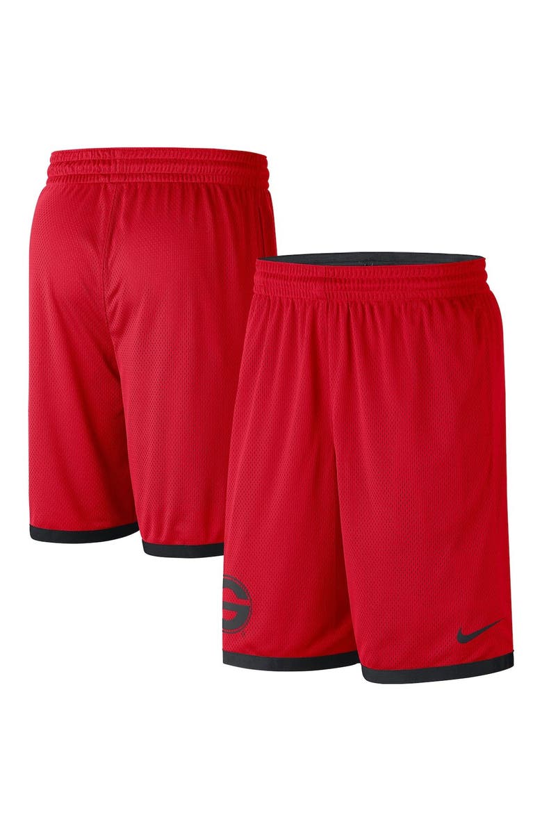 Nike Men's Nike Red/Black Georgia Bulldogs Logo Performance Shorts, Main, color,