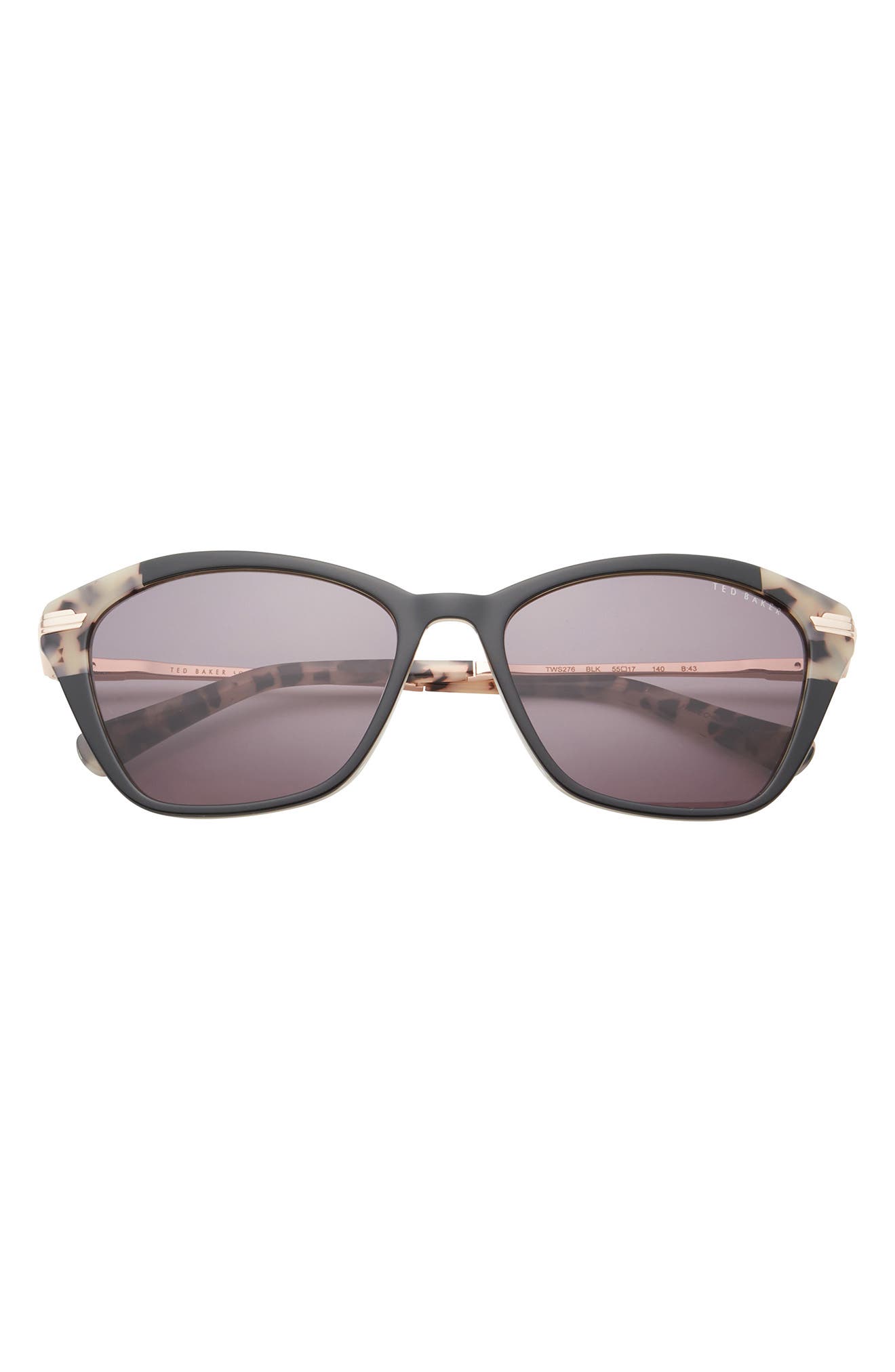 Ted Baker London 55mm Cat Eye Sunglasses