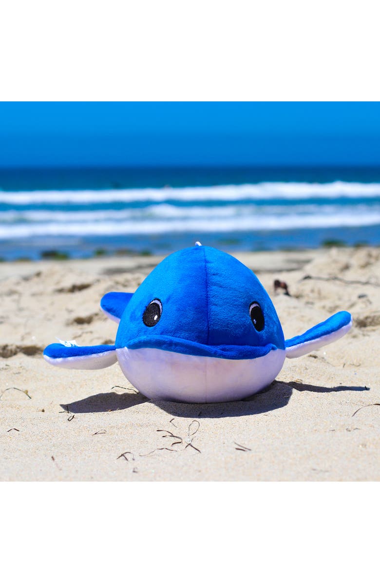 Shore Buddies Emma The Whale 12 Inch Stuffed Plush Toy, Alternate, color, Blue