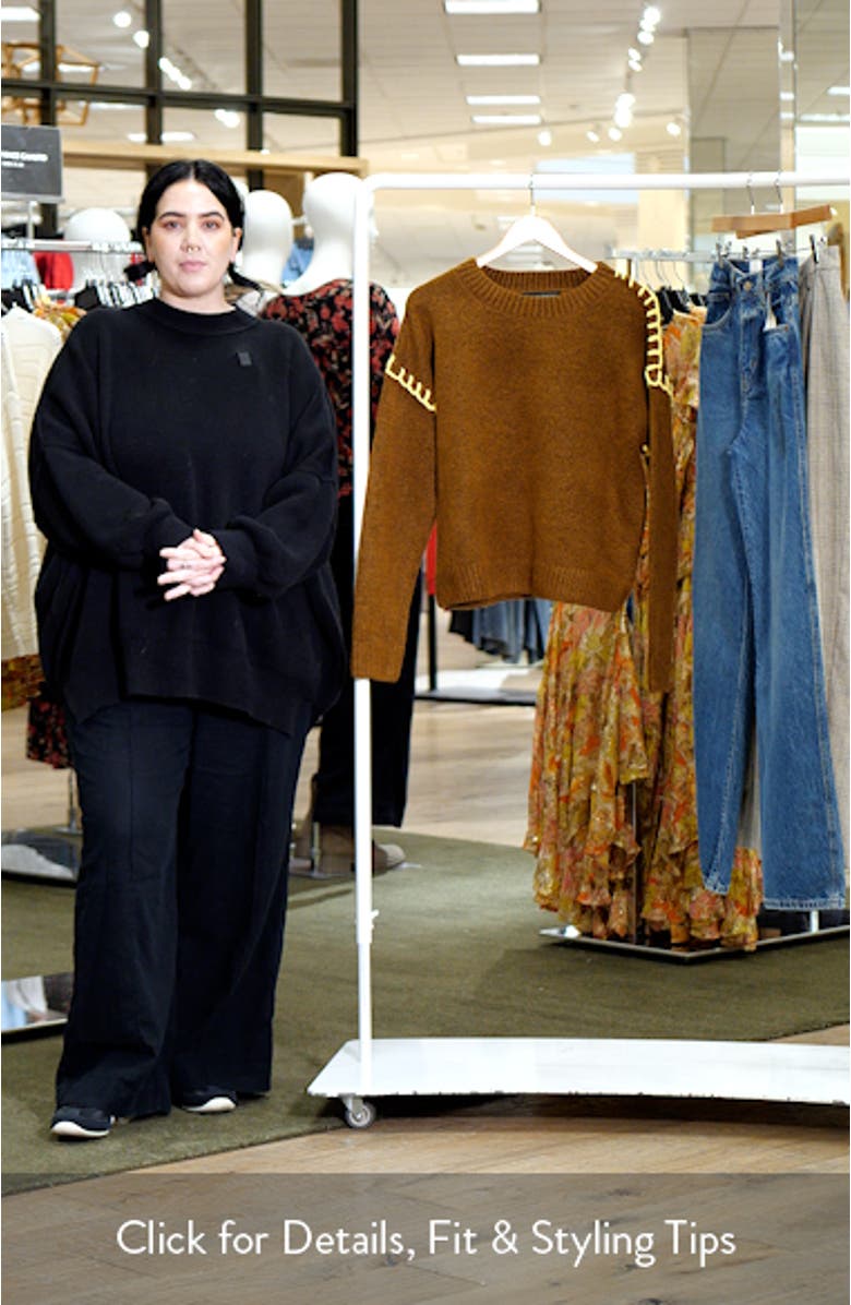 Whipstitch Sweater, sales video thumbnail