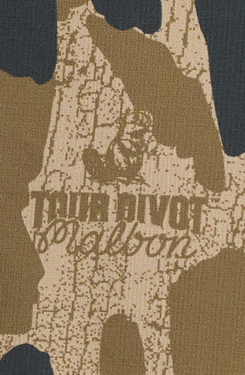 Malbon Golf Tour Divot Waterproof Pants, Alternate, color, Bark Camo