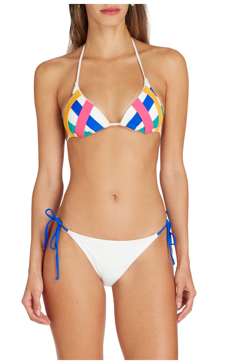 VALIMARE Ibiza Side Tie Bikini Bottom, Main, color, Off White