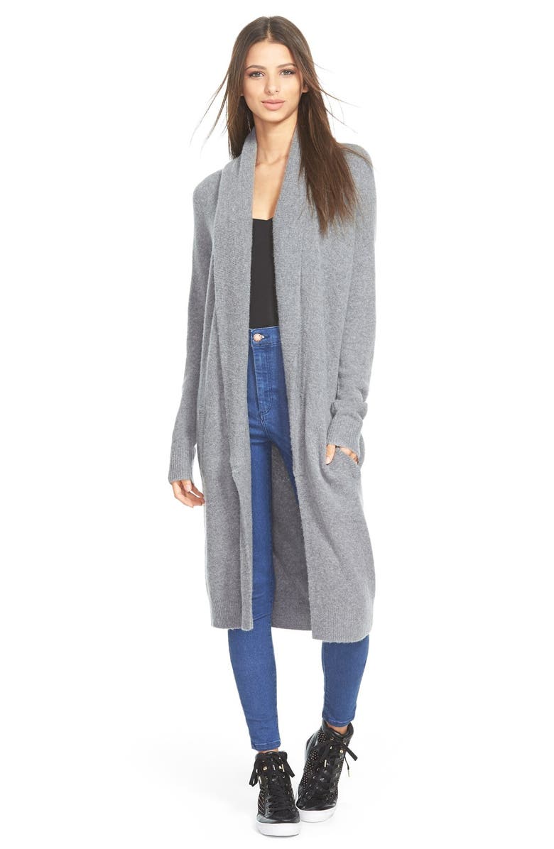 Leith Long Open Front Cardigan, Main, color,