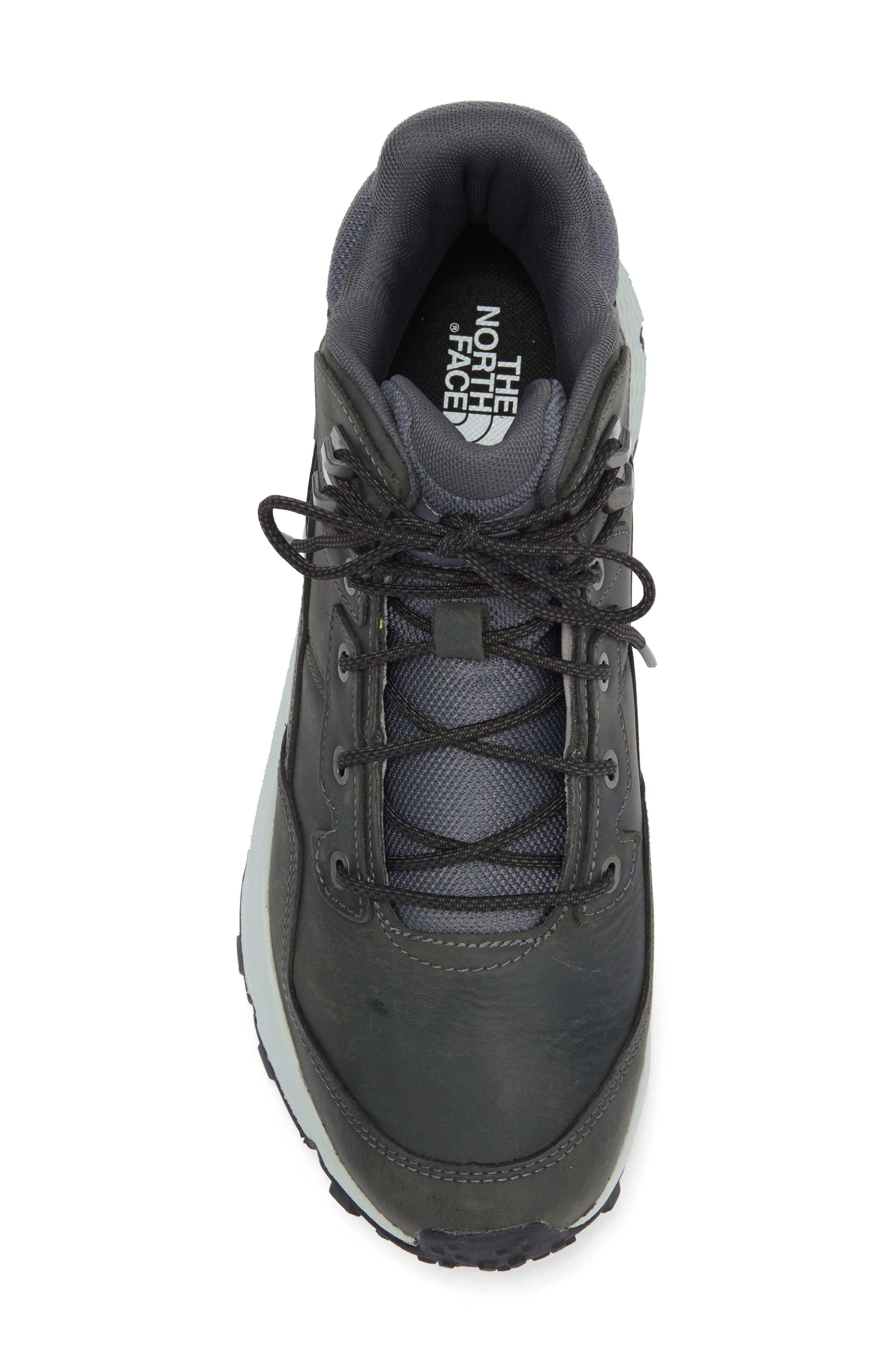 The North Face Vals II Mid Leather Waterproof Hiking Boot, Alternate, color, 