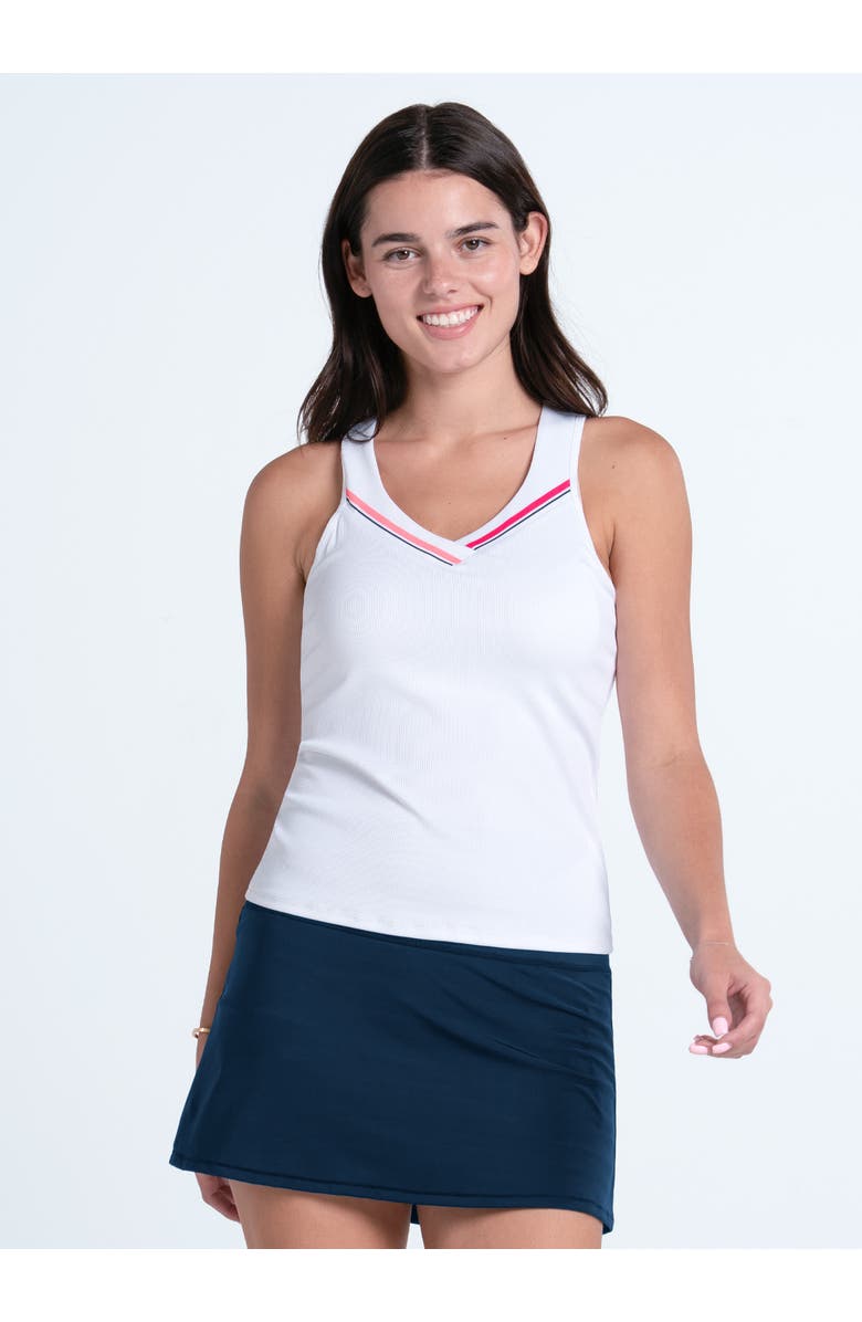 Lucky in Love Long Baseline Skirt, Alternate, color, Navy