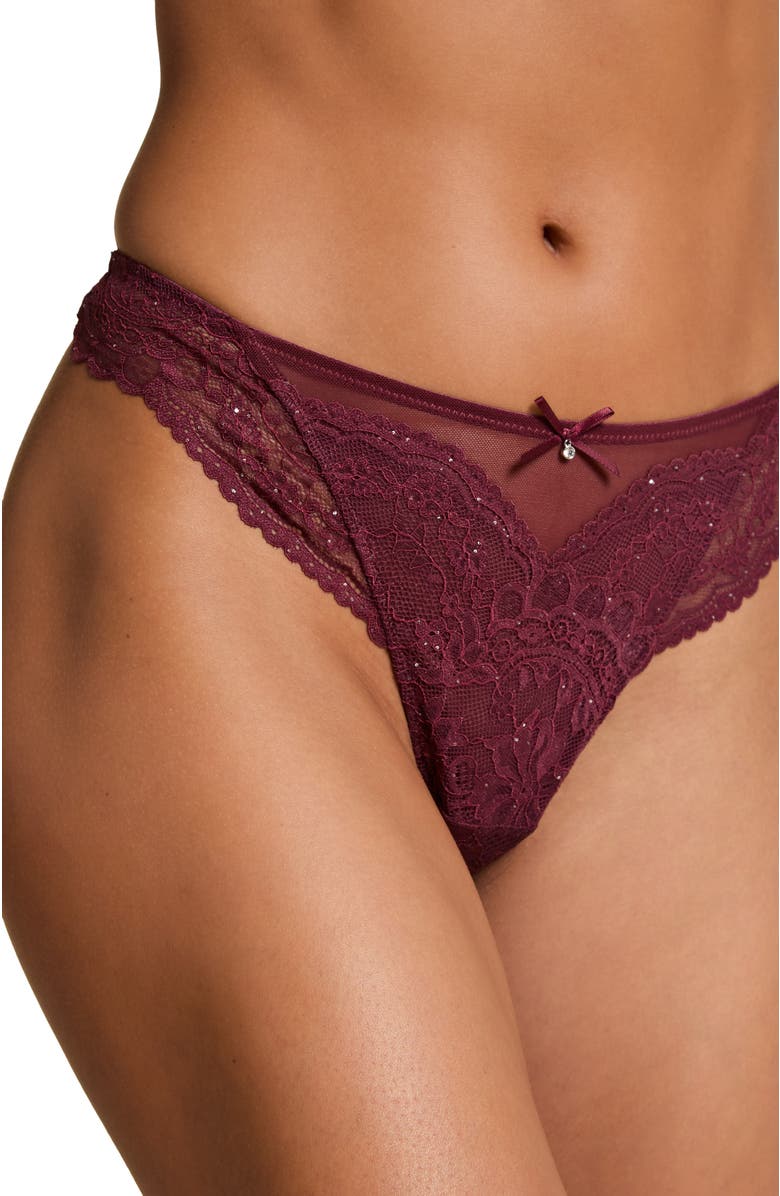 Hunkemöller Isadora Thong, Alternate, color, Red