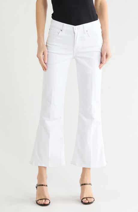 7 For All Mankind Dojo Mid Rise Ankle Flare Jeans