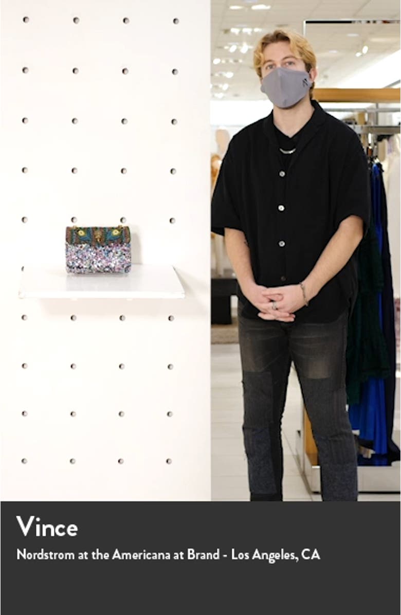 Mini Kensington Sequin Crossbody Bag, sales video thumbnail