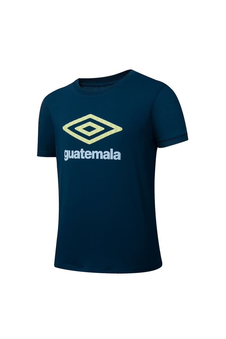 Men's Umbro Navy Guatemala National Team 2025 T-Shirt, Alternate, color, Navy