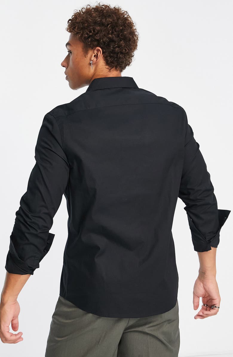 ASOS DESIGN Regular Fit Button-Up Shirt, Alternate, color, 