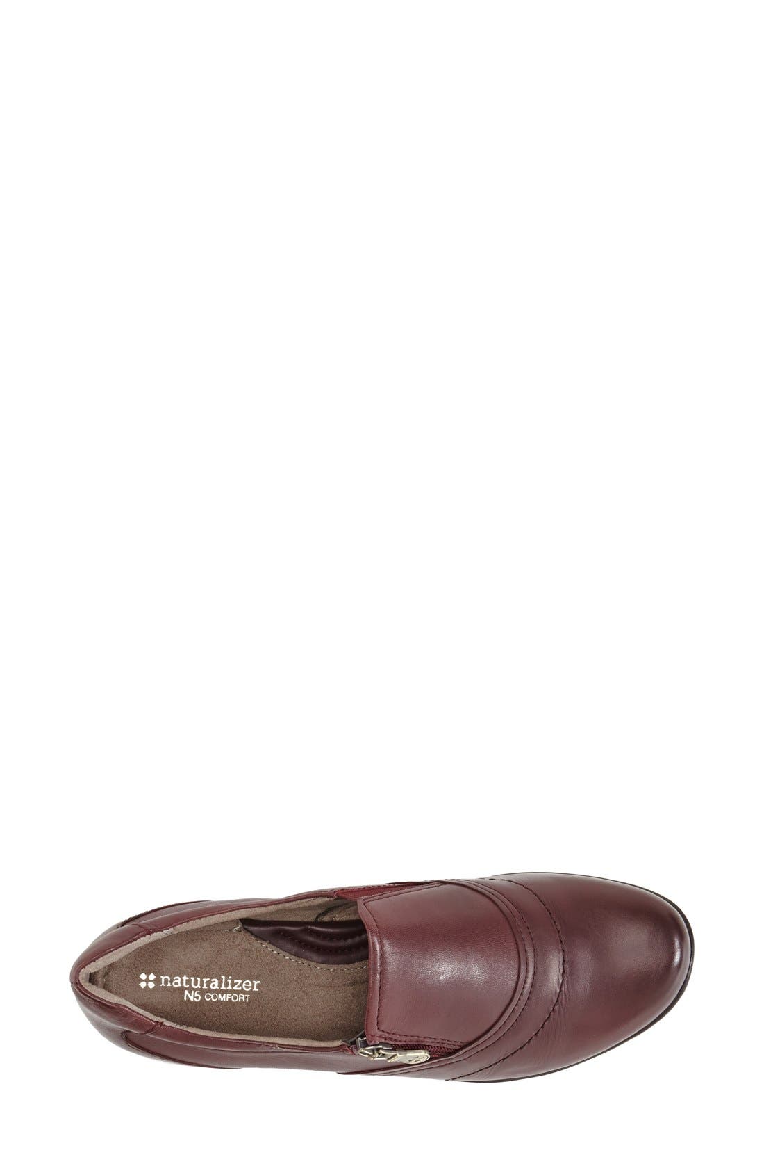 Naturalizer 'Clarissa' Leather Flat, Alternate, color, 