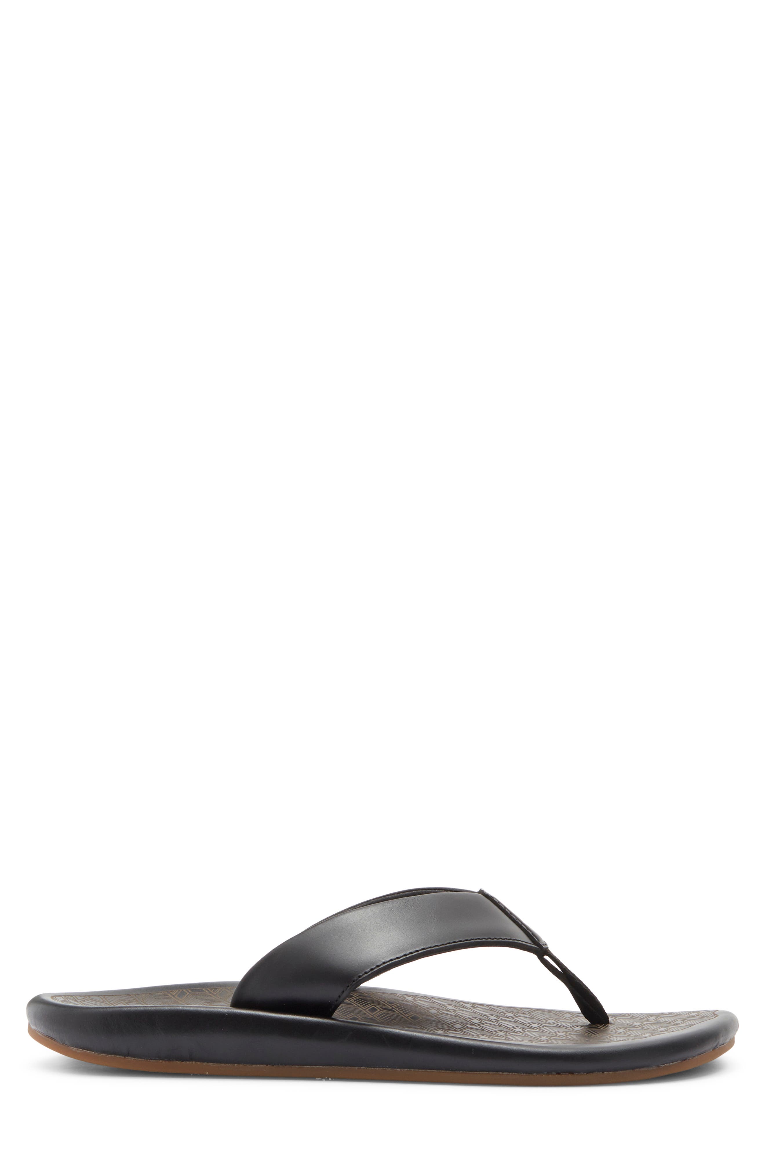 Ilikai Flip Flop, Alternate, color, BLACK/ BLACK