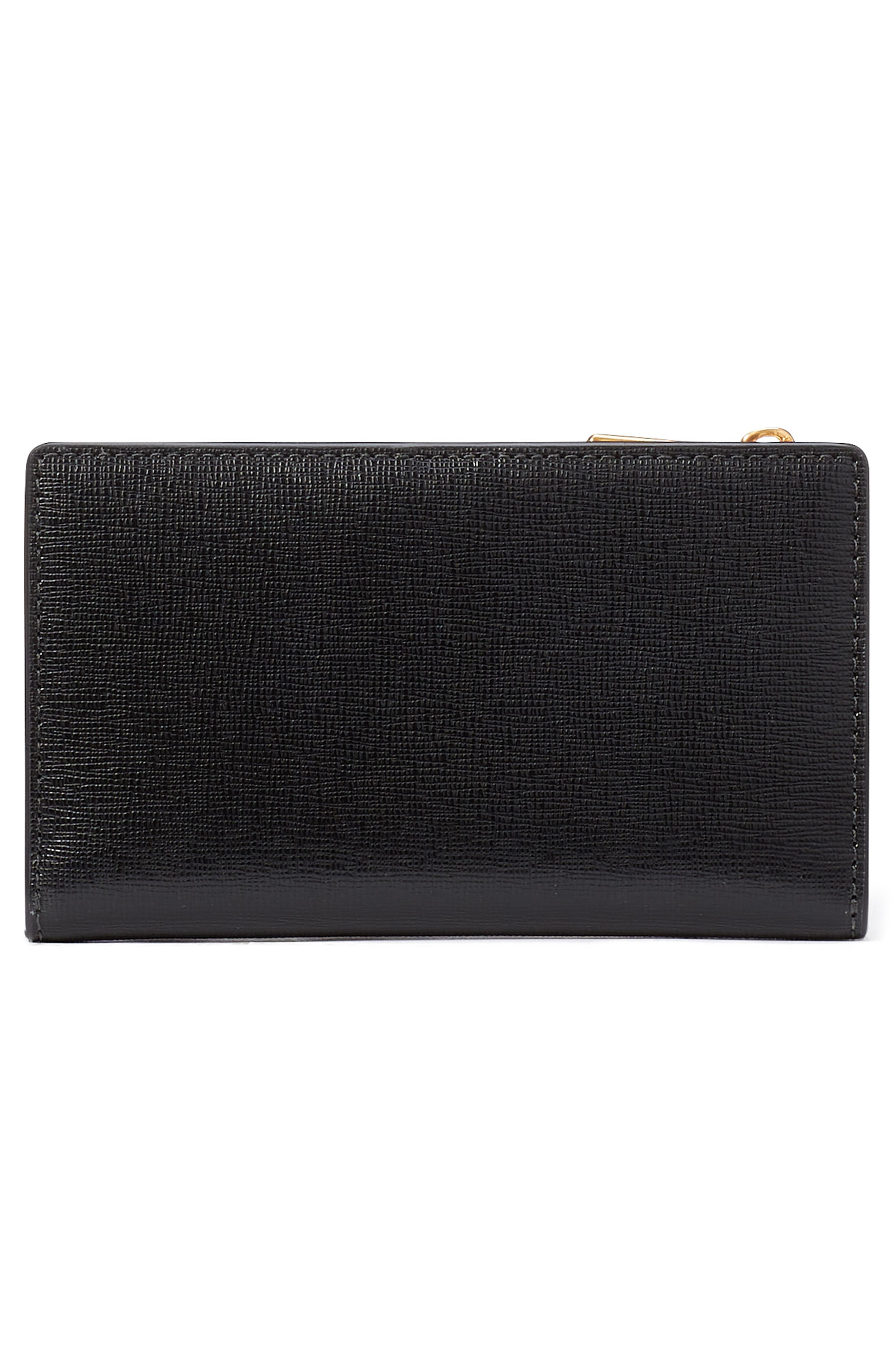 Kate Spade New York ellie embellished saffiano leather bifold wallet ...
