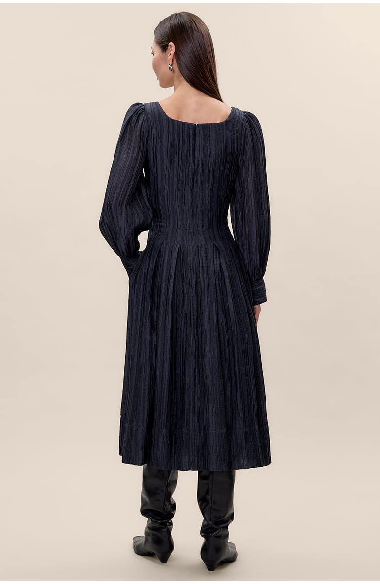 Rebecca Taylor Olivia Dress, Alternate, color, Graphite