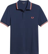 Fred Perry Extra Trim Fit Twin Tipped Piqué Polo
